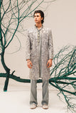 'RAO' HAND EMBROIDERED OPEN-SHERWANI
