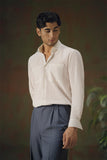 Bone White Linen Shirt