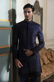 MID-NIGHT BLUE SHERWANI